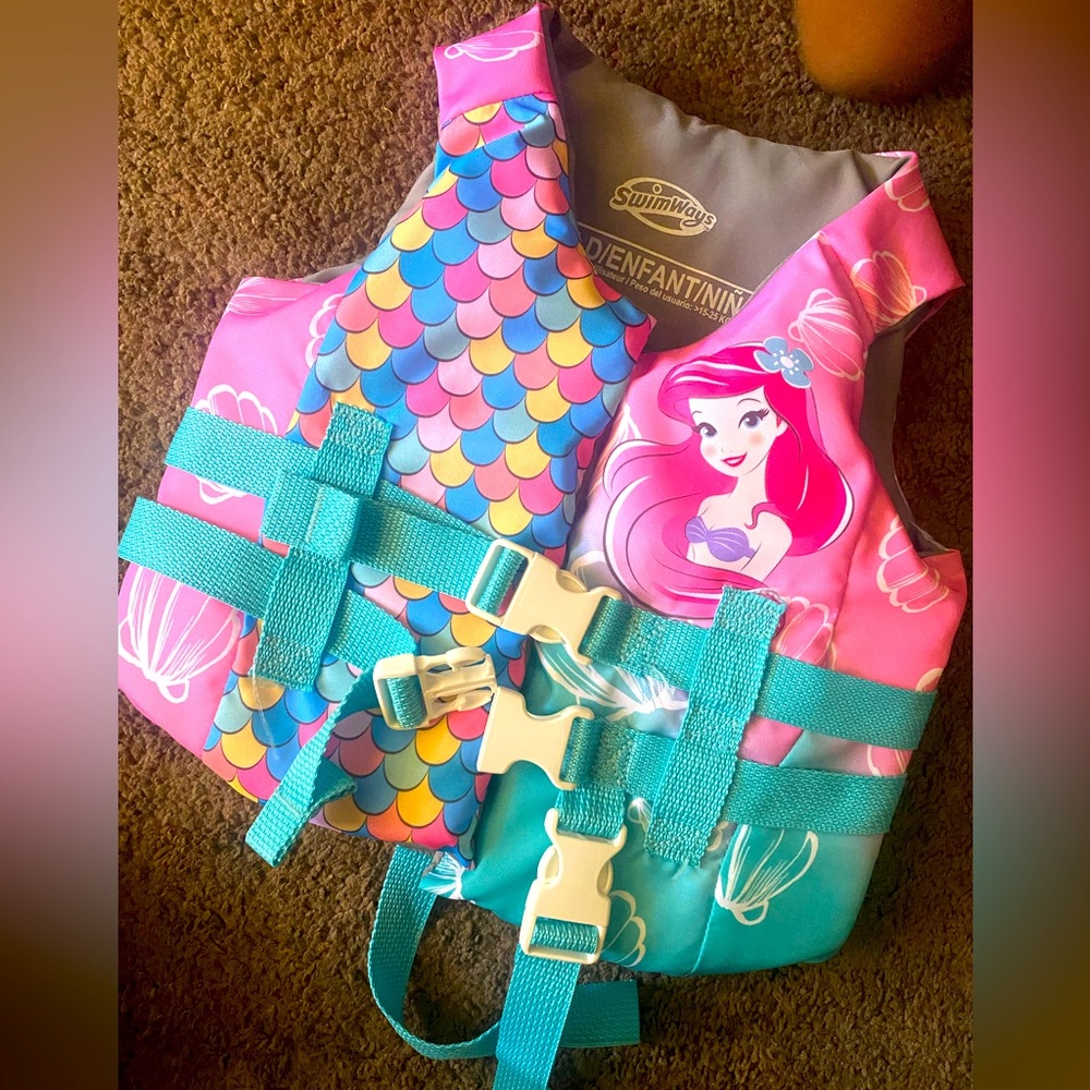 Toddler girls swim vest